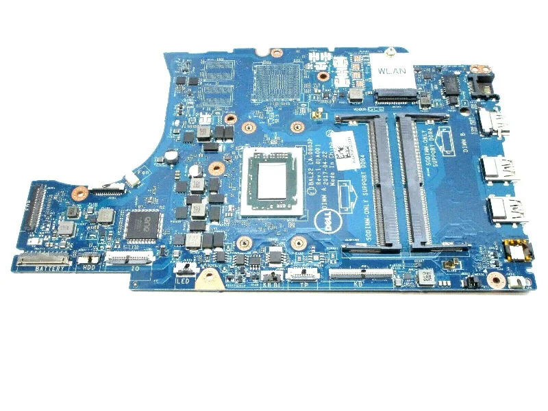 New Dell OEM Inspiron 5565 5765 Motherboard w/ AMD A12-9700P IVB02 N7GMF