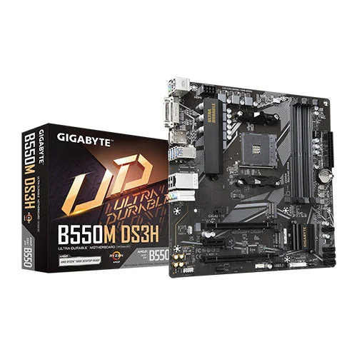 Gigabyte B550M DS3H AC (AM4) Motherboard