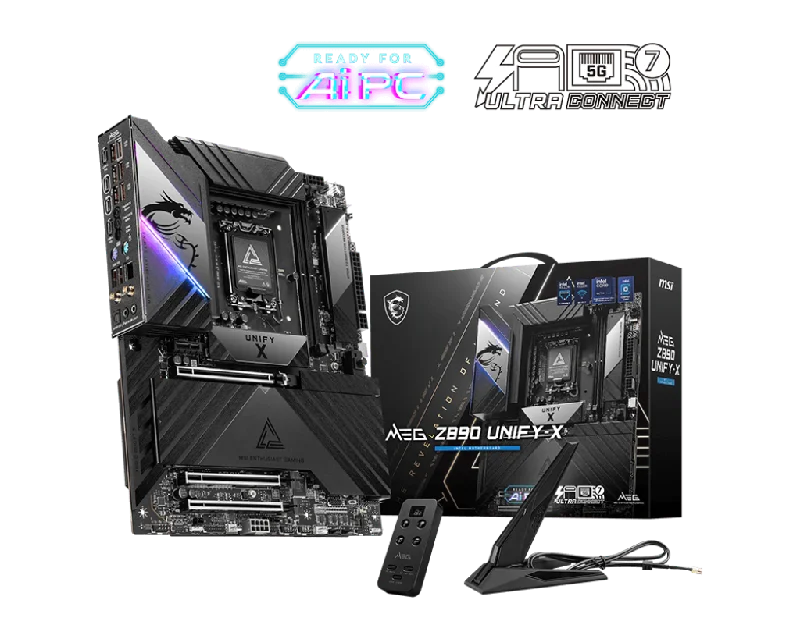 MSI MEG Z890 UNIFY-X DDR5,LGA 1851 ATX Motherboard