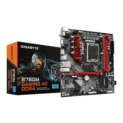 Gigabyte B760M Gaming AC DDR4 (LGA1700) Motherboard