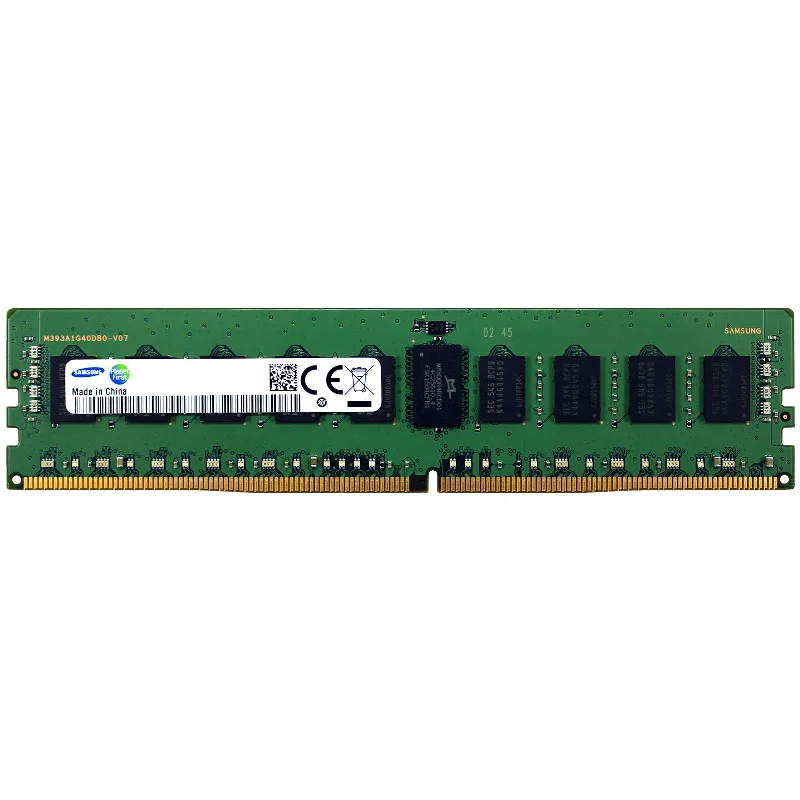 Samsung 16GB 1Rx4 PC4-2133 RDIMM DDR4-17000 ECC Registered DIMM 288-Pin Server Memory RAM Module