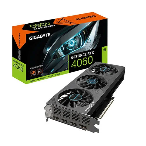 Gigabyte RTX 4060 Eagle OC 8GB GV-N4060EAGLE-OC-8GD Graphics Card