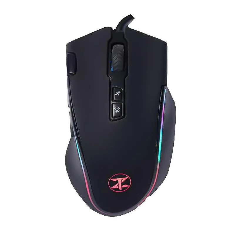 Techno Zone V-6 Wired RGB Gaming Mouse 12800Dpi