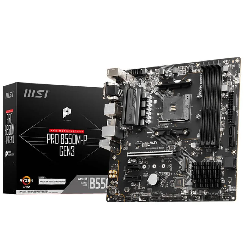 MSI PRO B550M-P GEN3 Motherboard AM4