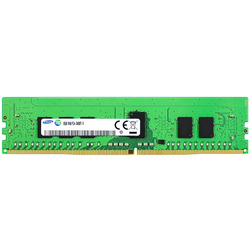 Samsung 8GB 1Rx8 PC4-2400 RDIMM DDR4-19200 ECC Registered DIMM 288-Pin Server Memory RAM Module