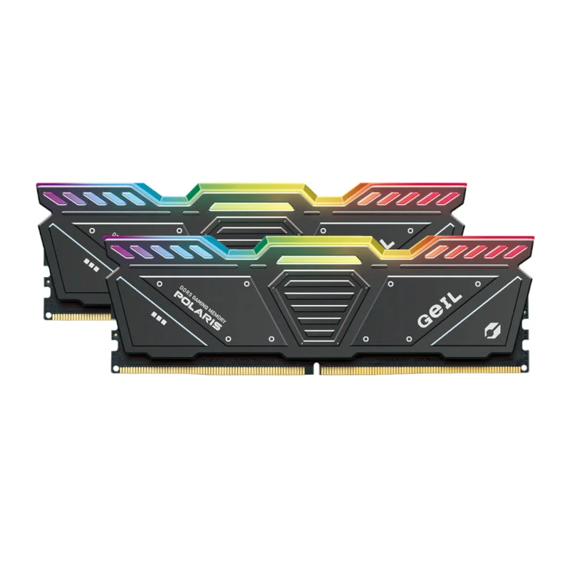 Geil Polaris RGB OC 32GB KIT(2X16GB) 6000MHz DDR5 Desktop Gaming Memory