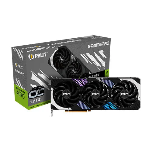 Palit RTX 4070 Gaming Pro OC 12GB GDDR6X NED4070H19K9-1043A