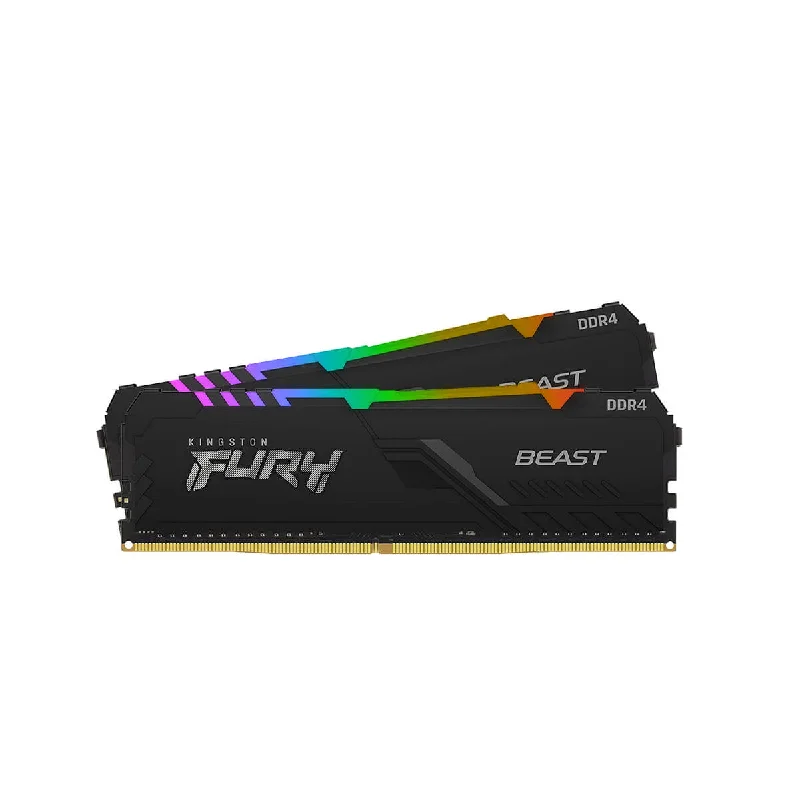 Kingston FURY Beast RGB 32GB (2x 16GB) DDR4 3200MHz CL16 Memory