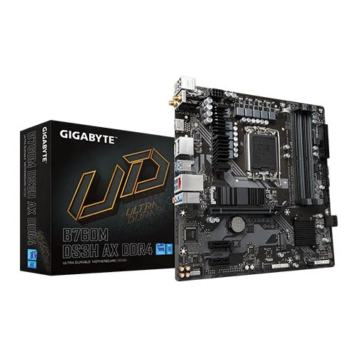 Gigabyte B760M DS3H AX DDR4 LGA1700 Motherboard