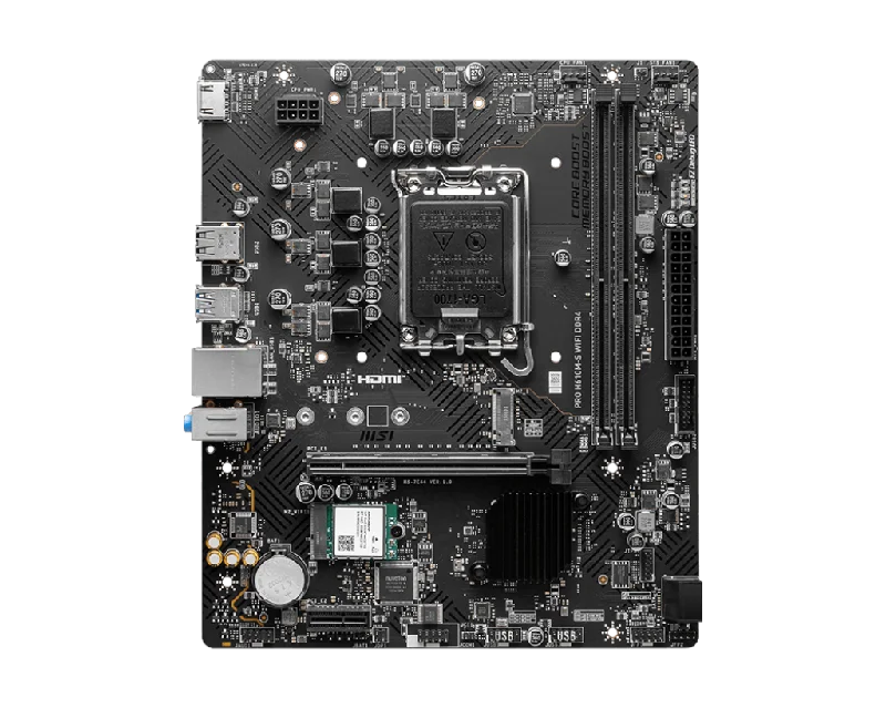 MSI PRO H610M-S DDR5,LGA 1700 mATX Motherboard