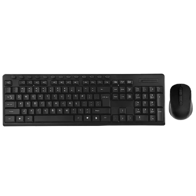 Gamma K-520 Wireless Keyboard + Mouse Combo English & Arabic