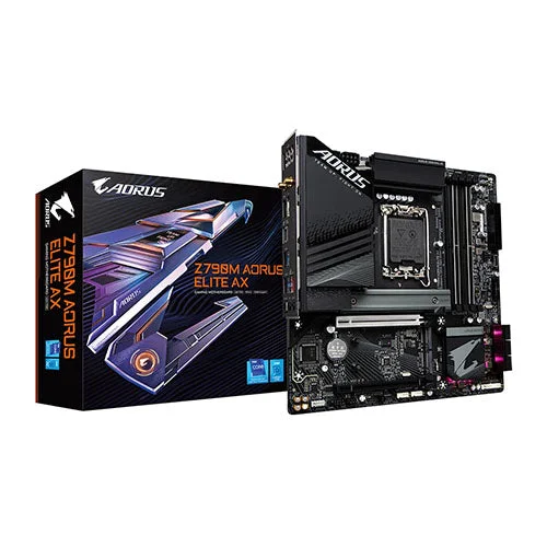 Gigabyte Z790M Aorus Elite AX LGA1700 Intel Motherboard