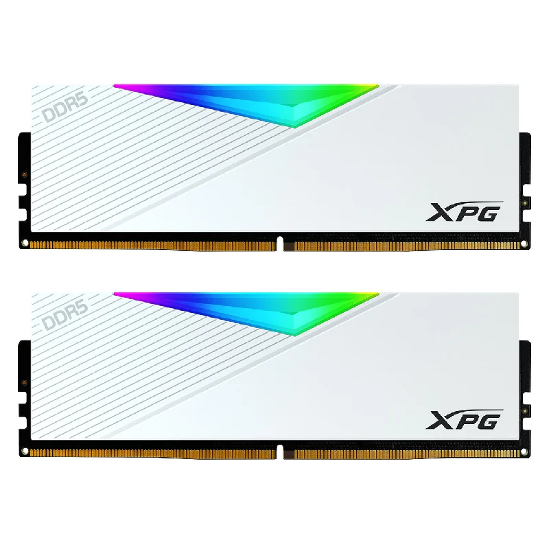 XPG Lancer 32GB (16GBx2) DDR5 5200MHz RGB White Memory