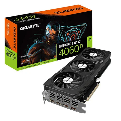 Gigabyte RTX 4060 TI Gaming OC 8GB Graphics Card GV-N406TGAMING-OC-8GD