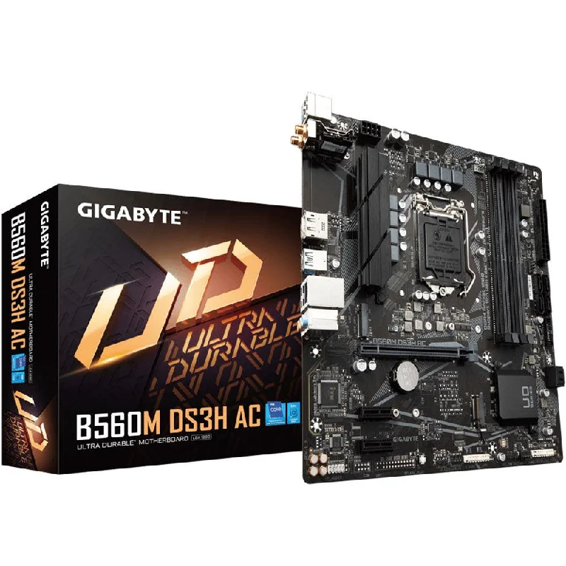 Gigabyte B560M DS3H AC Motherboard LGA 1200