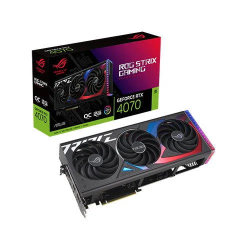 Asus ROG Strix RTX 4070 12GB OC ROG-STRIX-RTX4070-O12G-GAMING Graphics Card