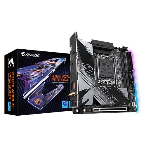 Gigabyte B760i Aorus Pro DDR4 Gaming LGA1700 Motherboard