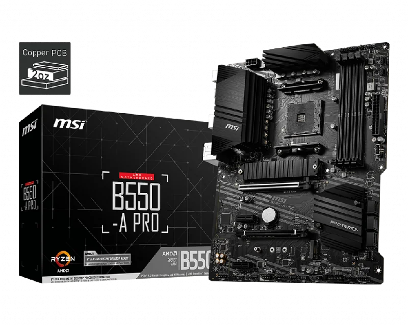 MSI B550-A PRO (AM4) Motherboard