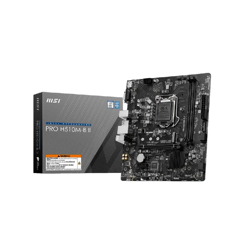 MSI Pro H510M-B II (LGA 1200) DDR4 Motherboard