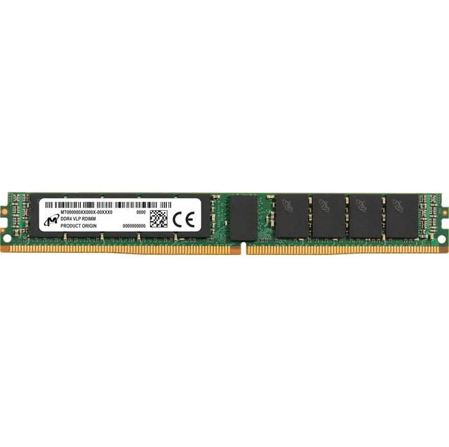 Micron Ddr4-2933 32Gb Ecc/Reg Vlp Rdimm Cl21 Server Memory